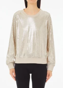 Felpa con paillettes