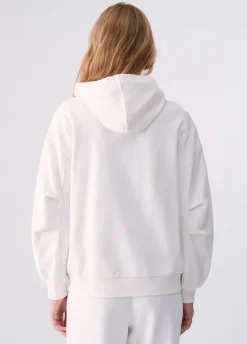 Felpa con zip e cappuccio
