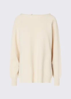 Felpa in maglia con cut-out