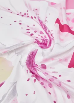 Foulard con fiore