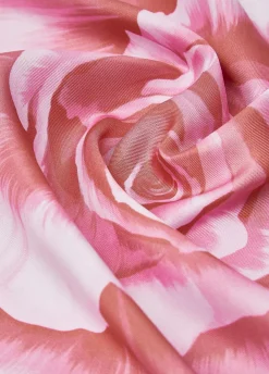 Foulard con fiore