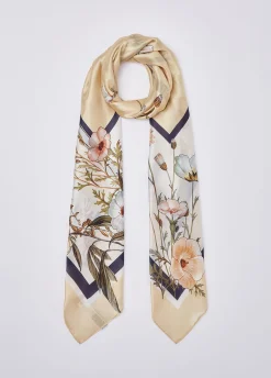 Foulard con fiori