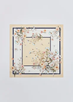 Foulard con fiori