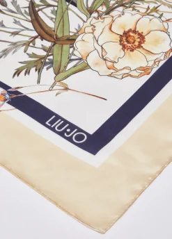 Foulard con fiori