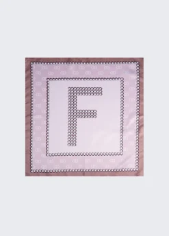 Foulard con lettera F