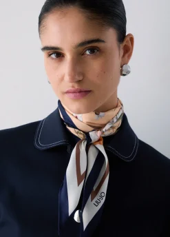 Foulard con stampa