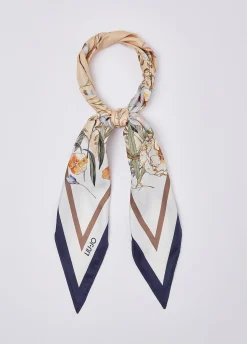 Foulard con stampa