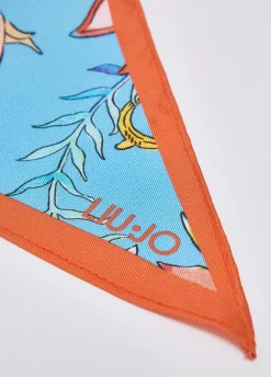 Foulard con stampa