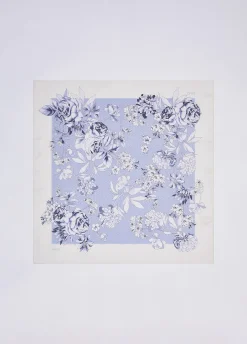 Foulard grande a fiori
