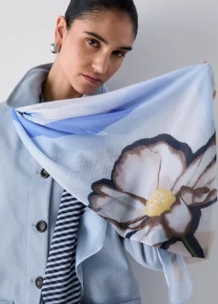 Foulard grande colorblock