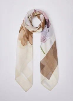 Foulard grande colorblock
