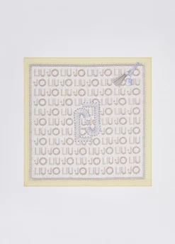 Foulard grande con logo