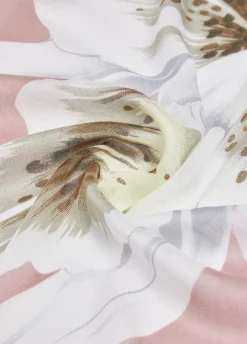 Foulard grande con orchidea