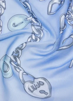 Foulard grande con stampa