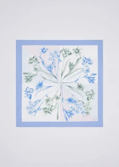 Foulard piccolo a fiori