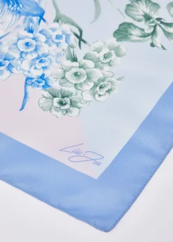 Foulard piccolo a fiori