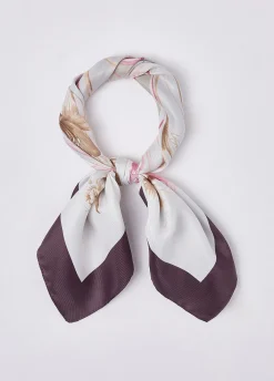 Foulard piccolo a fiori