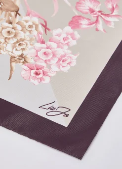Foulard piccolo a fiori