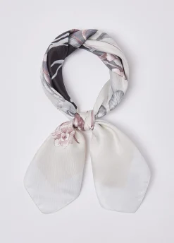 Foulard piccolo a fiori