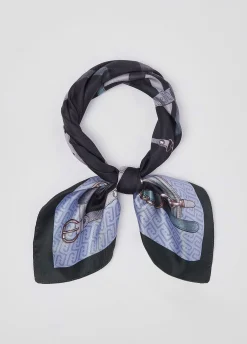 Foulard piccolo con stampa