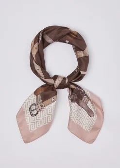 Foulard piccolo con stampa