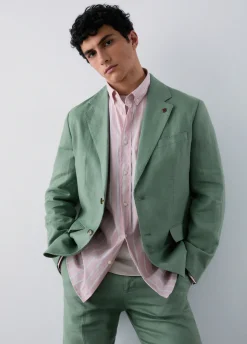 Giacca elegante 100% lino