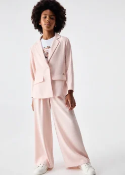 Giacca in envers satin