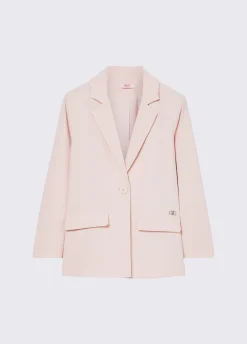 Giacca in envers satin