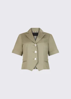 Giacca in gabardine