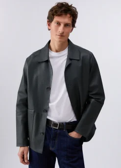 Giacca in pelle