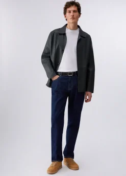 Giacca in pelle