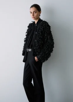 Giacca morbida in maglia