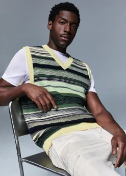 Gilet a righe