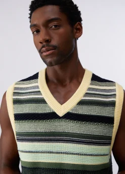 Gilet a righe
