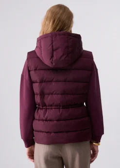 Gilet con cappuccio