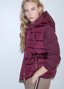 Gilet con cappuccio