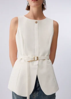 Gilet con cintura