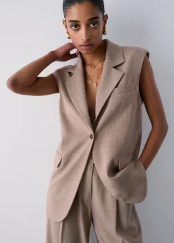 Gilet con foulard