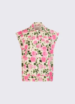 Gilet con stampa