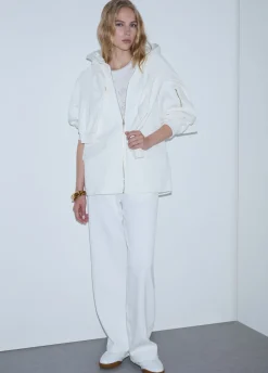 Giubbotto oversize con cappuccio
