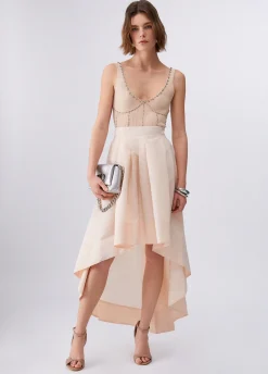 Gonna elegante in taffetà