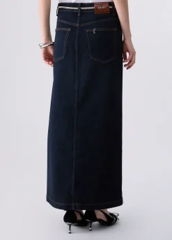 Gonna lunga denim