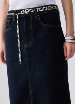 Gonna lunga denim