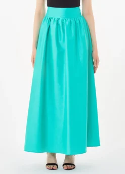 Gonna lunga in shantung