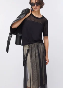 Gonna lunga in tulle