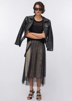 Gonna lunga in tulle