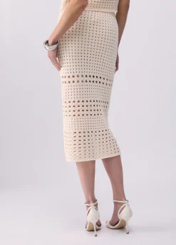 Gonna midi in crochet