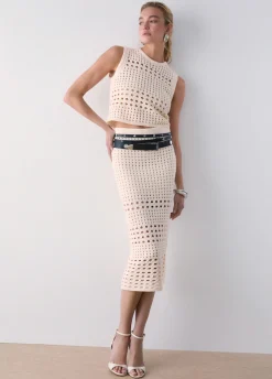 Gonna midi in crochet