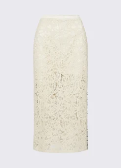 Gonna midi in macramè