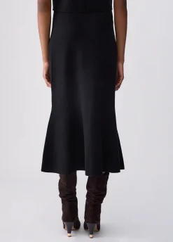 Gonna midi in maglia